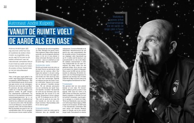 Andre Kuipers portret door Rianne Noordegraaf Fotografie